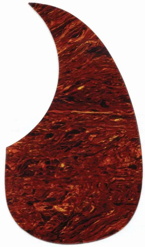 AMS Teardrop Style Scratchplate – Light Tortoiseshell Pickguard