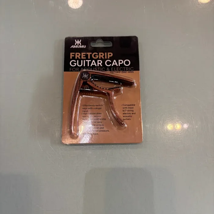 Amumu Fretgrip Guitar Capo For Acoustic & Electric Guitar
