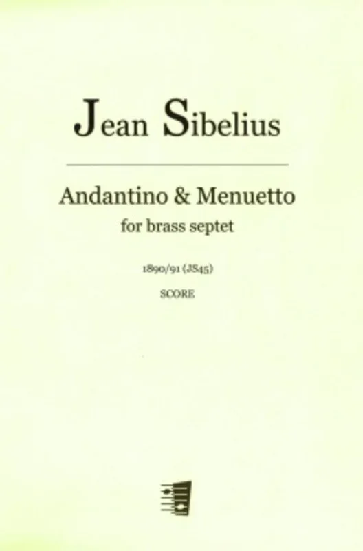Andantino And Menuetto Brass Septet Score/Parts Book