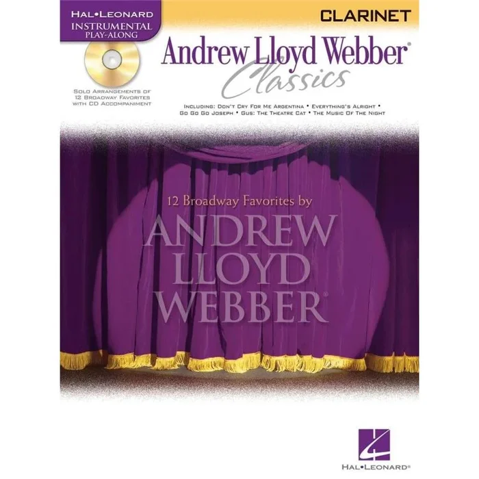 Andrew Lloyd Webber Classics – Clarinet