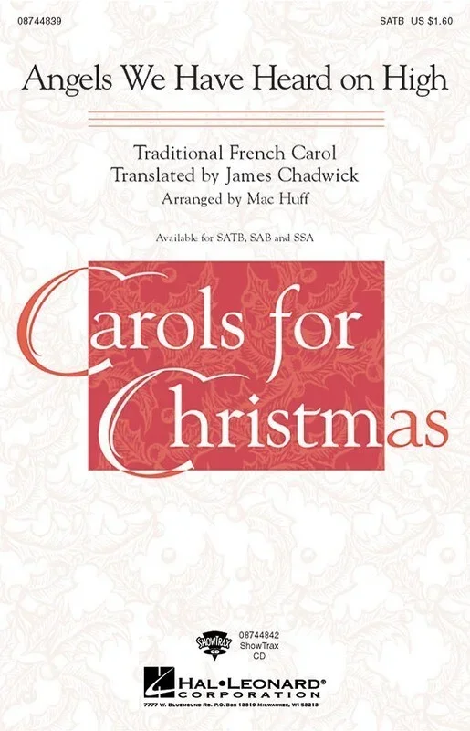 Angels On High SATB (Octavo)