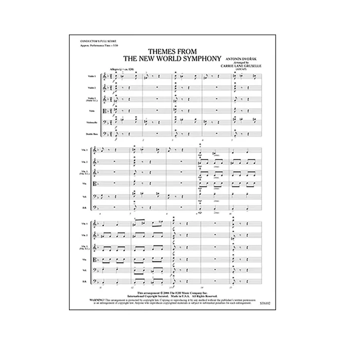 Antonín Dvořák – Themes From The New World Symphony