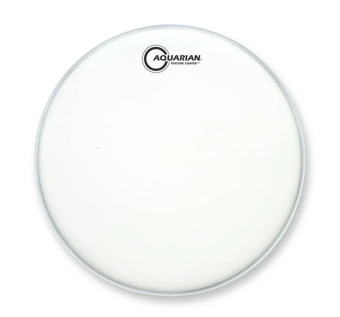 Aquarian 12″ Texture Coated White 10mil Single Ply Drumhead