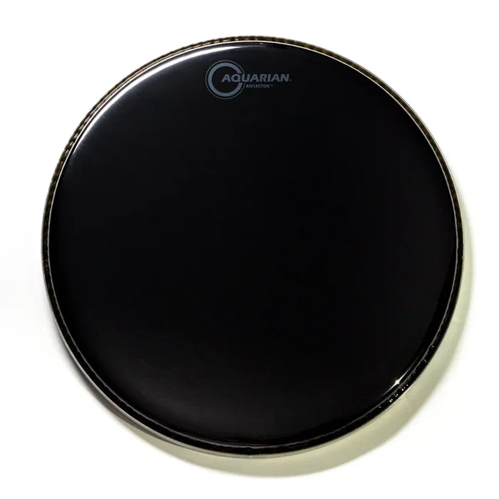 Aquarian 16″ Reflector Black Mirror Bass Drumhead