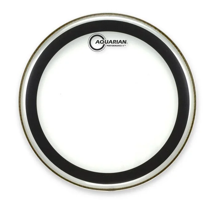 Aquarian 18 Inch Bass Drum Head Clear 2 Ply PF18B