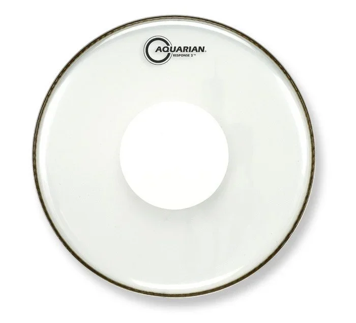 Aquarian 26 Inch Bass Drum Head Clear W/Pwr Dt RSP2-PD26B