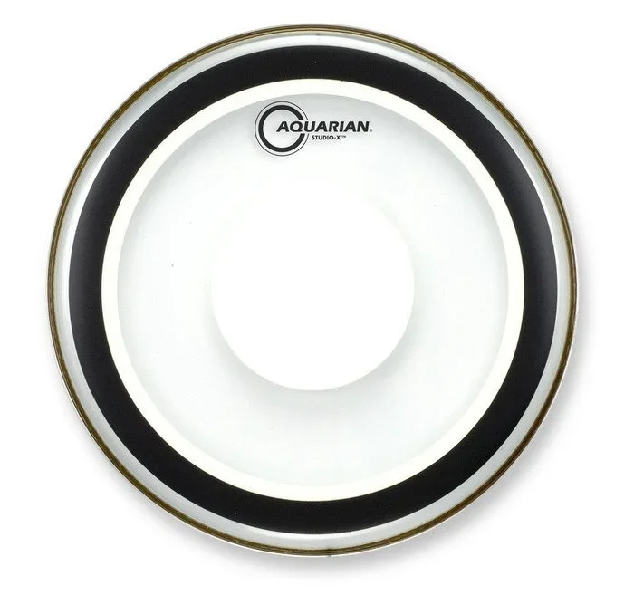 Aquarian 28 Inch Bass Drum Head Clear W/Power Dot SXPD28B