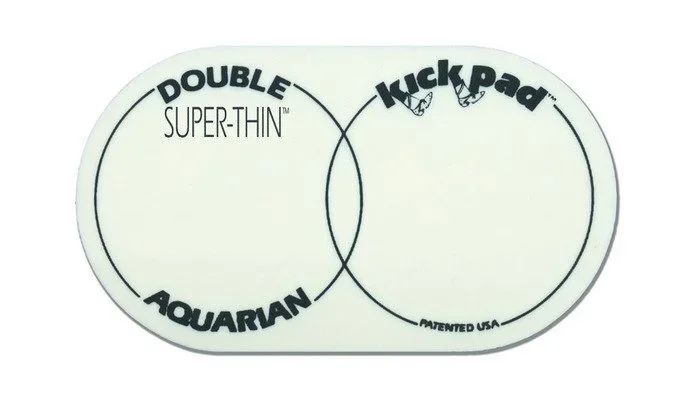 Aquarian Super Thin Double Kick Pad STKP2