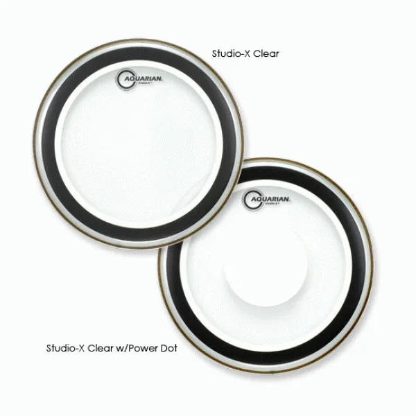 Aquarian SX28B Studio-X Clear Drumhead