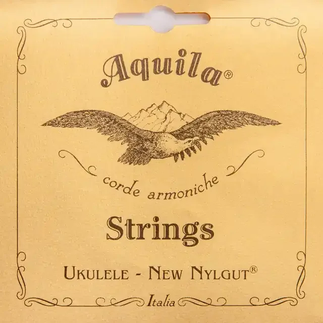 Aquila 23U Nylgut Baritone Ukulele Strings, C-Tuning, High-G