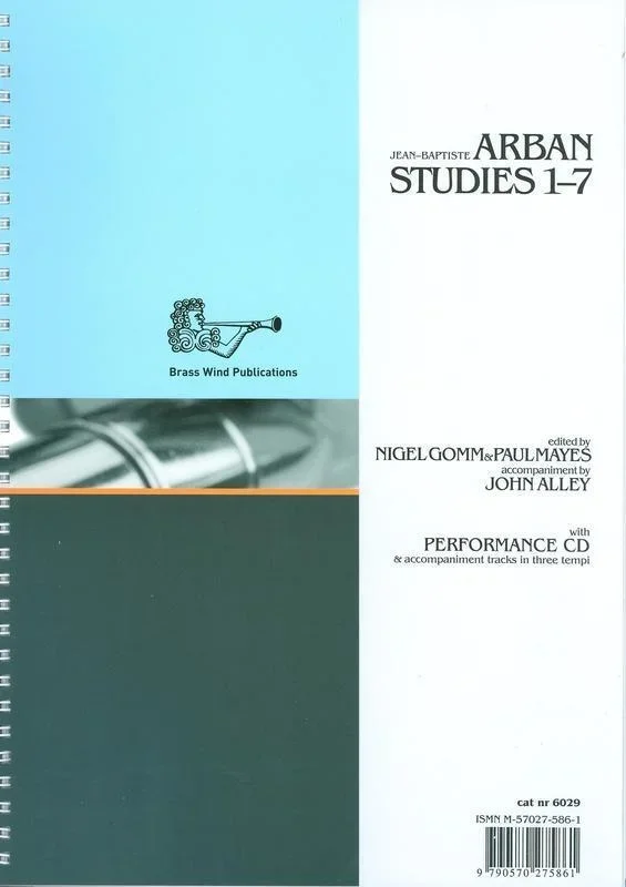 Arban Studies 1-7 Trumpet Softcover Book/CD