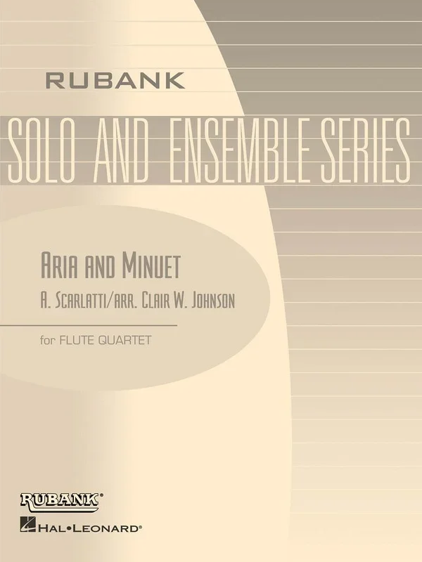 Aria And Minuet Arr Johnson (Music Score/Parts)