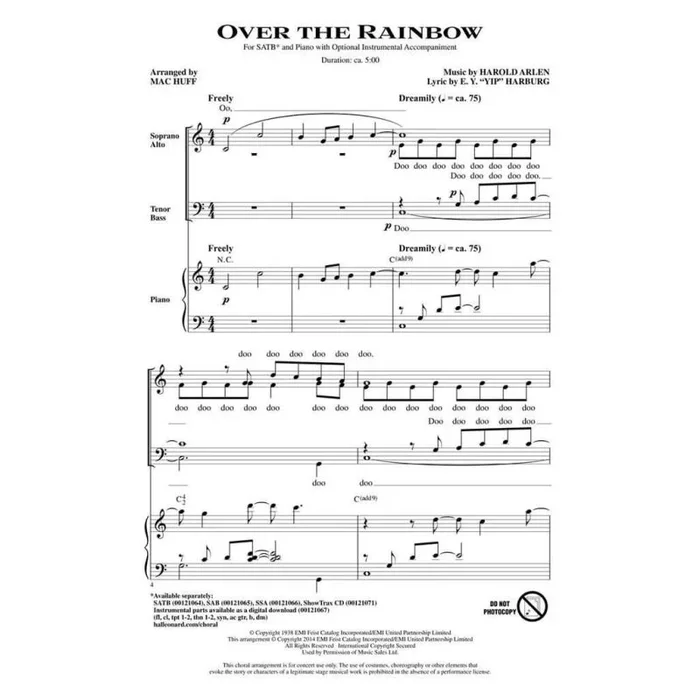 Arlen, Harold – Over the Rainbow