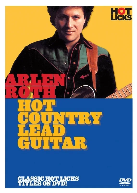 Arlen Roth – Hot Country Lead Guitar DVD (DVD Only)