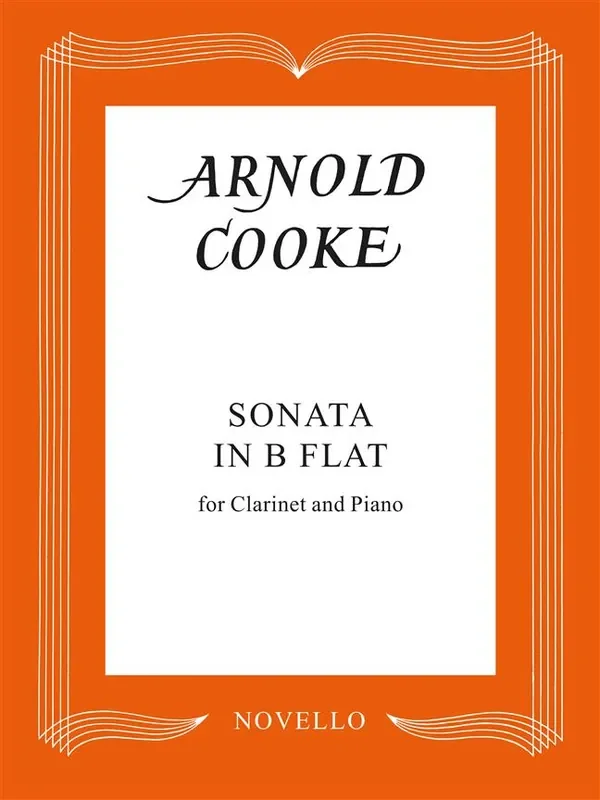 Arnold Cooke – Sonata in B Flat – Clarinet and Piano