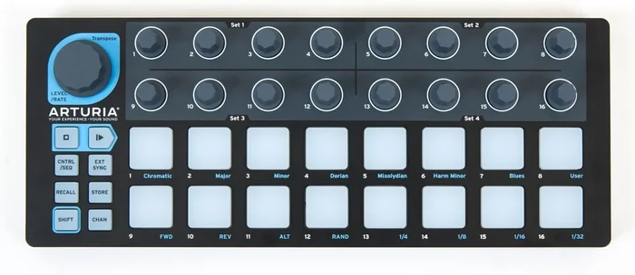 Arturia BeatStep USB MIDI Drum Sequencer – Black Edition