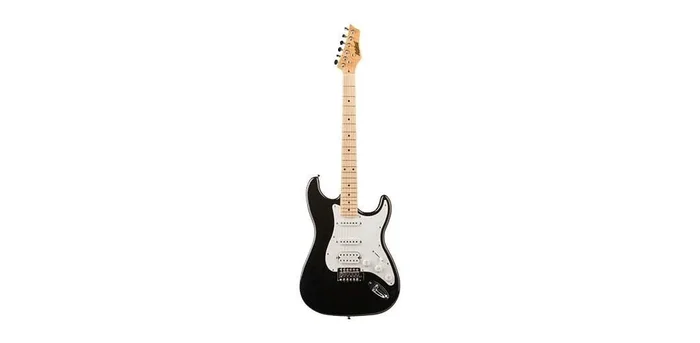 Ashton AG232MBK Book Maple Board Electric Guitar