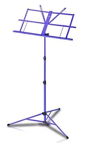 Ashton Music Stand Purple W/Bag Foldable