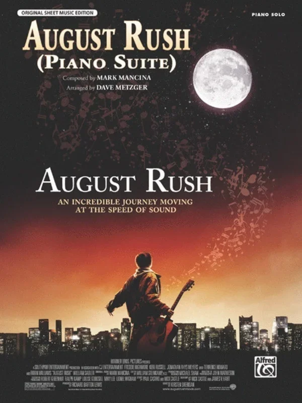 August Rush Piano Suite Book