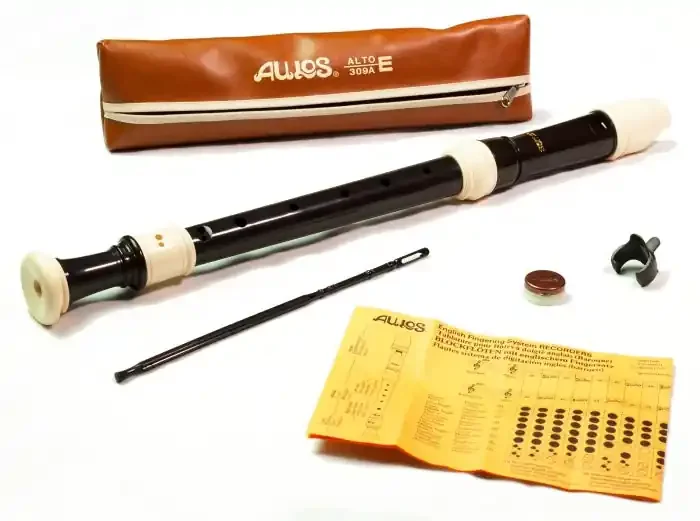 Aulos Recorder Treble 309A Bel Canto