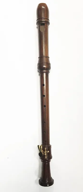Aura Conservatorium Tenor Recorder with Double Key in Palisander
