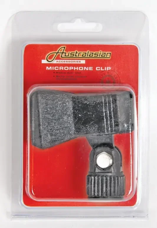 Australasian Plastic Butterfly Clip Microphone Holder 24-28mm