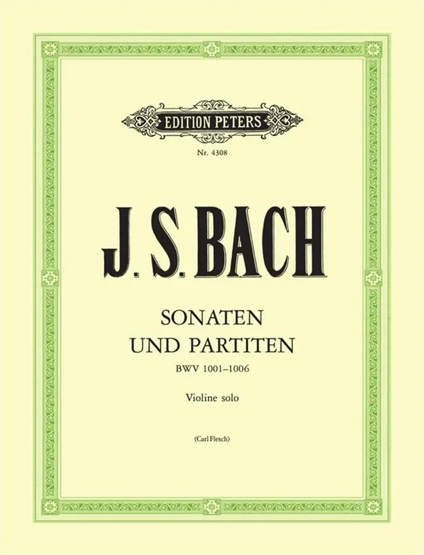 Bach – 6 Solo Violin Sonatas and Partitas BWV 1001-1006
