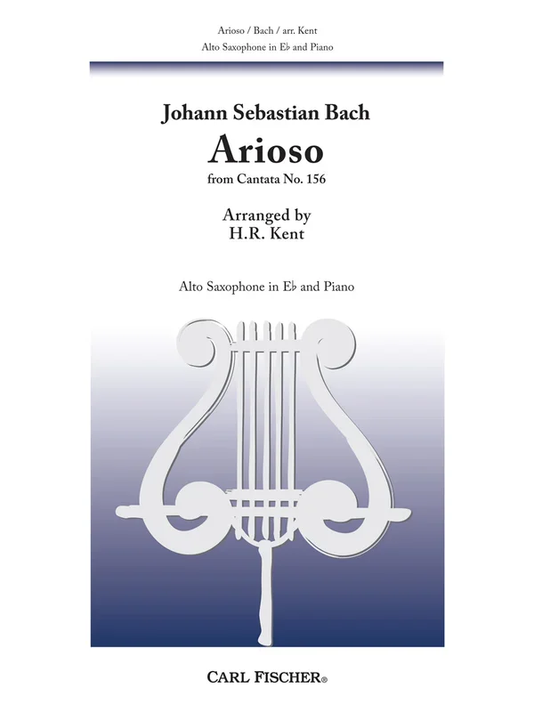 Bach: Arioso from ‘Cantata No. 156’ (arr. for alto sax & piano)