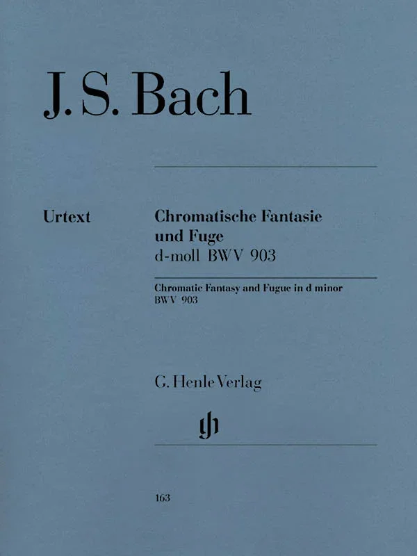Bach: Chromatic Fantasy and Fugue in D Minor, BWV 903 and 903a
