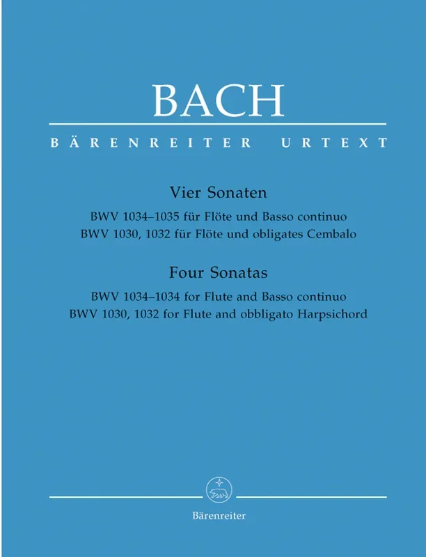 Bach: Flute Sonatas – BWV 1030, 1032, 1034 & 1035