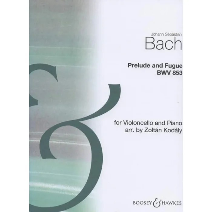 Bach, J.S – Prelude and Fugue BWV 853