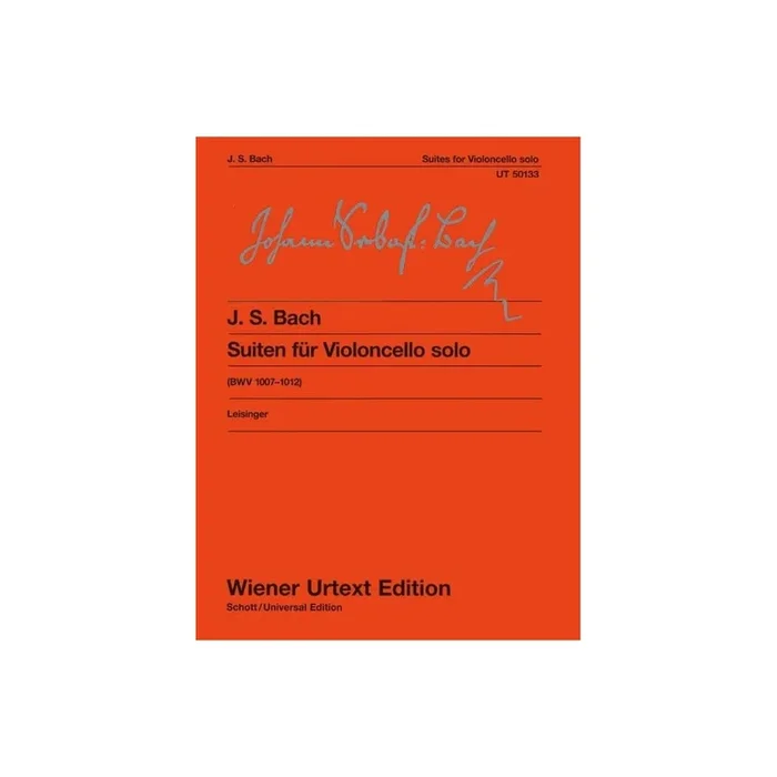 Bach, J.S – Suites for Violoncello solo BWV 1007-1012