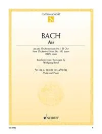 Bach J. S. : Air: Viola & Piano (Schott)