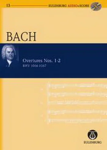 Bach J. S. : Overture No 1-2 Bwv1066-1067 : Miniature Score (Audio Series No13)