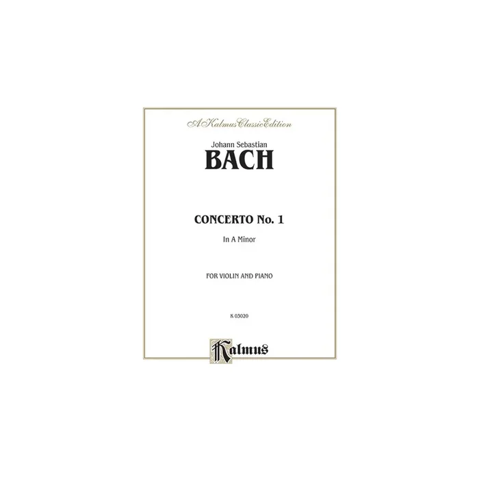 Bach, Johann Sebastian – Violin Concerto in A Minor
