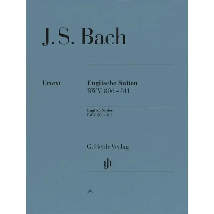Bach, Johann Sebastian English Suites BWV 806-811