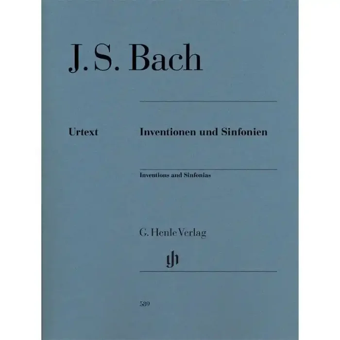 Bach, Johann Sebastian Inventions and Sinfonias BWV 772-801