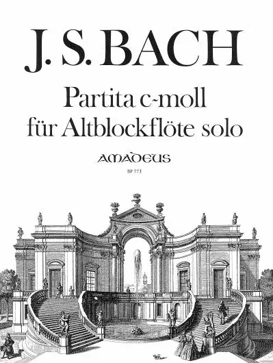 Bach Partita in C minor for Treble Recorder