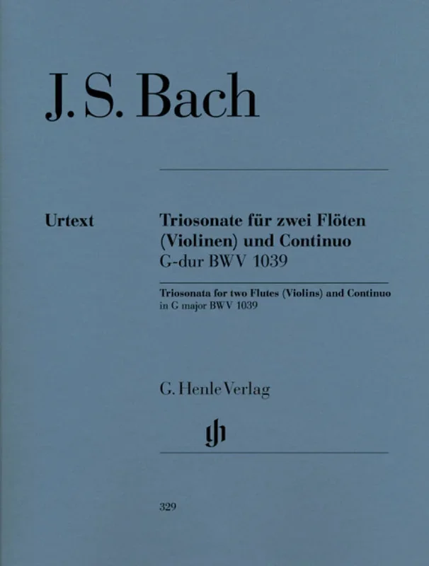 Bach: Trio Sonata in G Major, BWV 1039