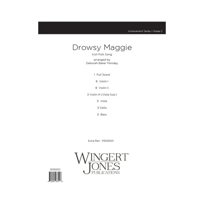 Baker Monday, Deborah – Drowsy Maggie