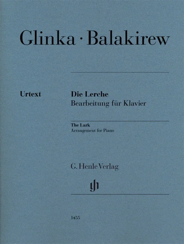Balakirew: The Lark (Mikhail Glinka) for Piano Solo