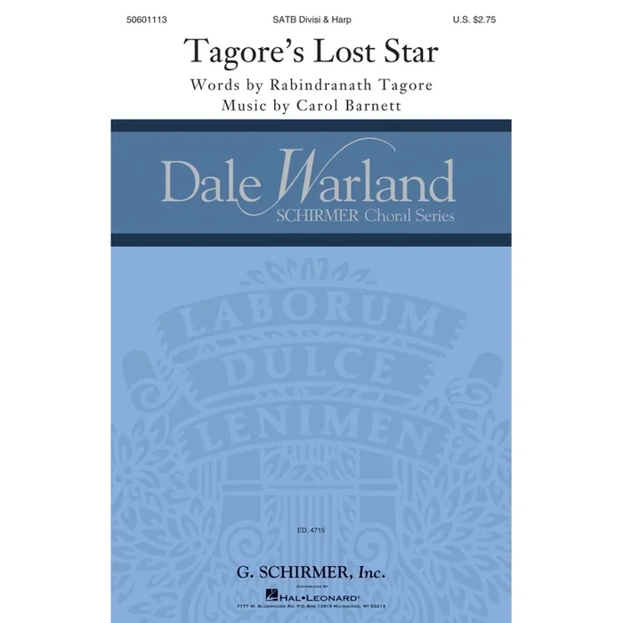 Barnett, Carol – Tagore’s Lost Star