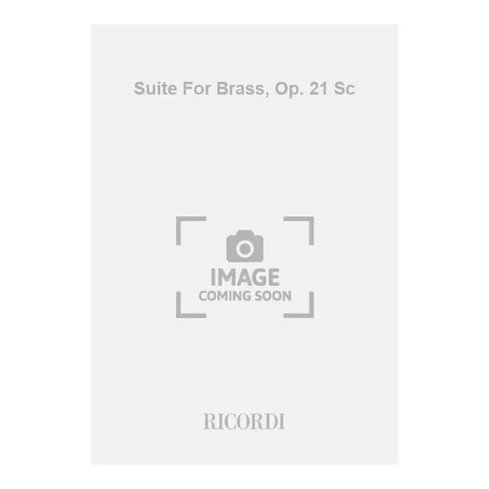 Barrell, Bernard – Suite For Brass, Op. 21 Sc
