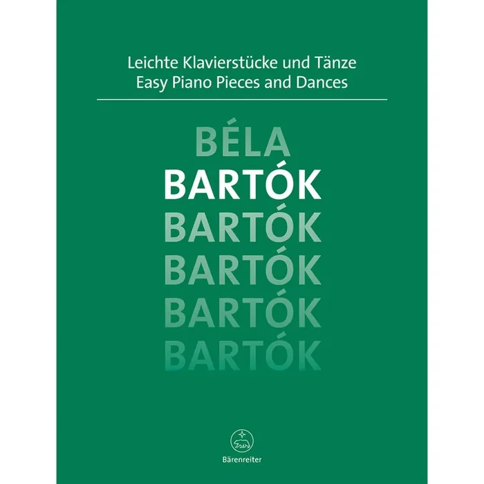 Bartok, Bela Easy Piano Pieces and Dances.