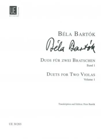 Bartok : Duets Vol1: Viola