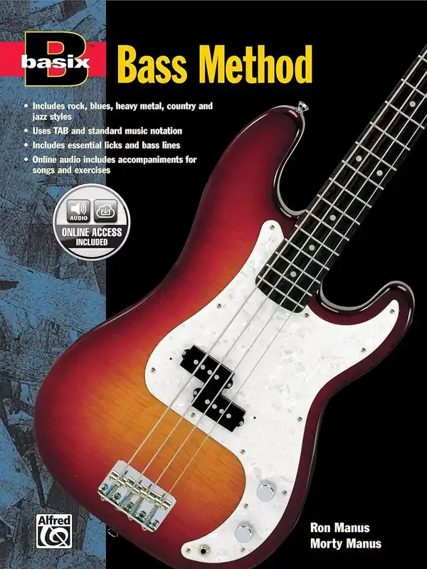 Basix Bass Method Book & Online Audio
