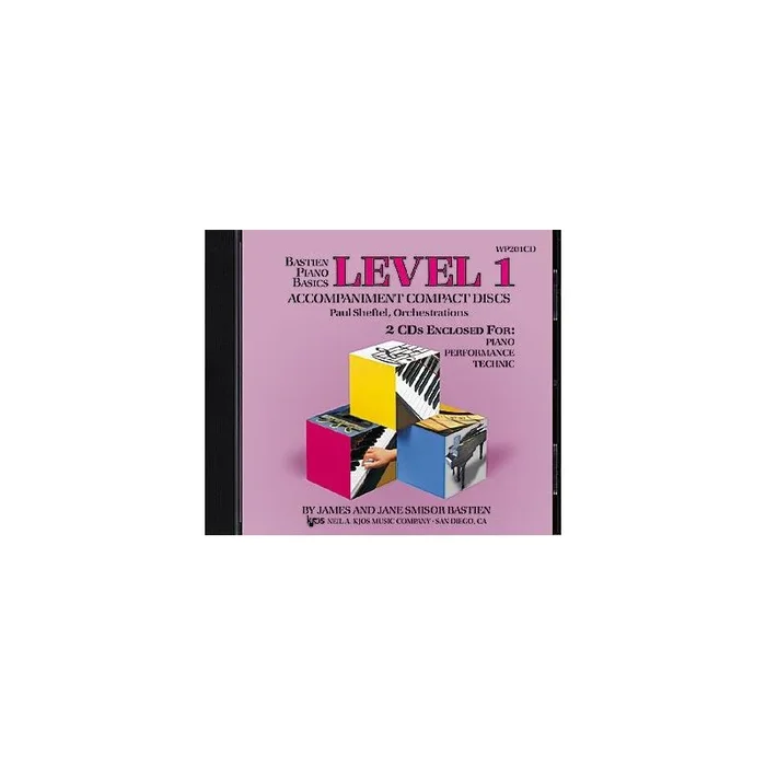 Bastien Piano Basics Level 1 (2CD)