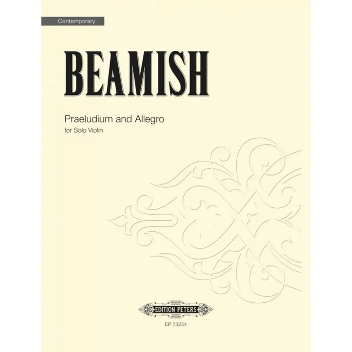 Beamish, Sally – Praeludium and Allegro