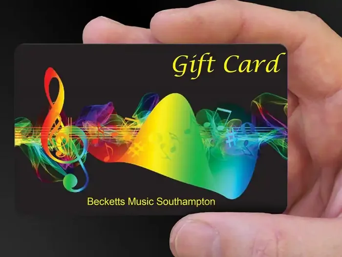 Becketts Music – Physical Gift Card Value 100.00