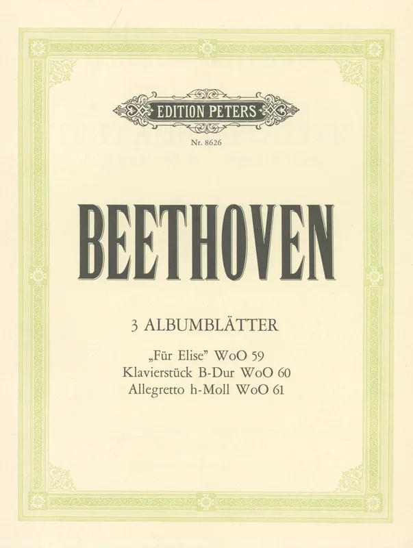 Beethoven: 3 Album Leaves